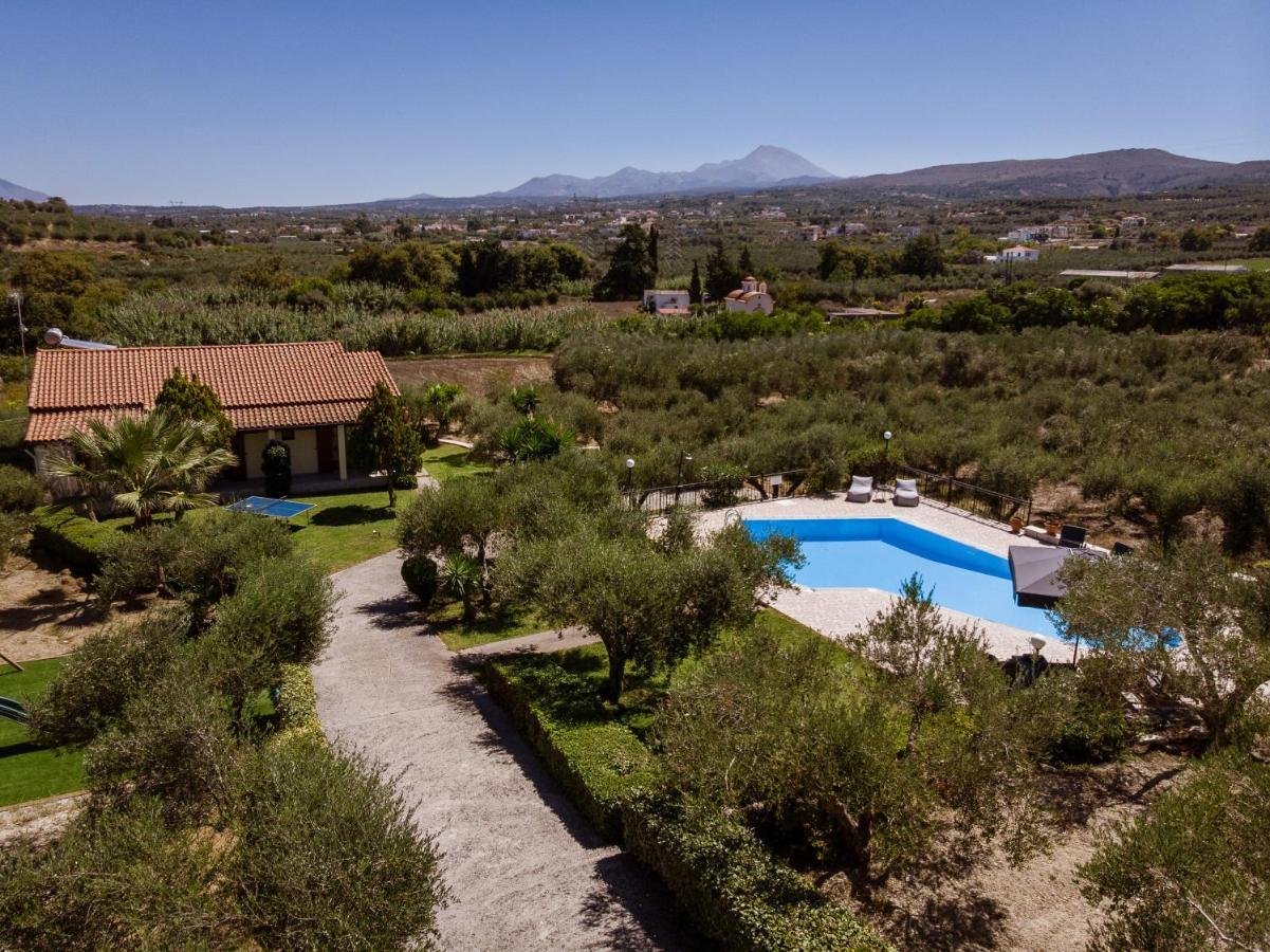 Lefkothea Villas With Large Pool, Bbq & Playground Αδελιανός Κάμπος Εξωτερικό φωτογραφία